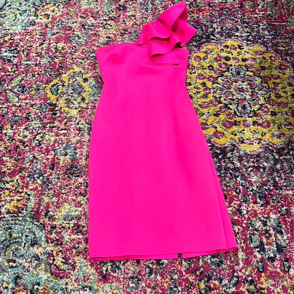 Stunning Eliza J Hot Pink Dress